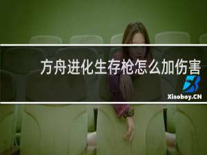 方舟进化生存枪怎么加伤害