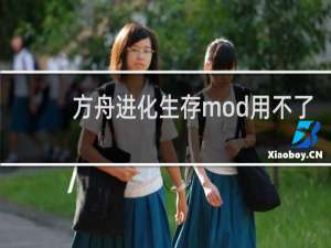 方舟进化生存mod用不了