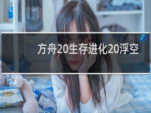 方舟 生存进化 浮空
