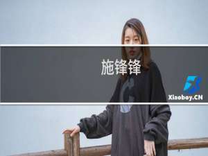 施锋锋(关于施锋锋的简介)