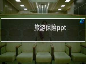 旅游保险ppt