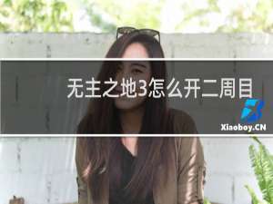 无主之地3怎么开二周目
