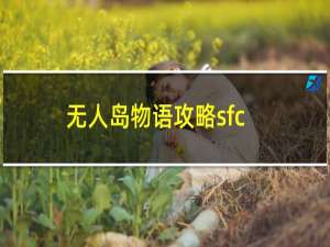 无人岛物语攻略sfc