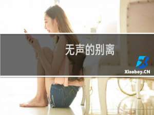 无声的别离(关于无声的别离的简介)