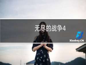 无尽的战争4(关于无尽的战争4的简介)