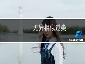 无异相似过类(关于无异相似过类的简介)