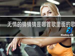 无情的猜猜猜是哪首歌里面的歌词
