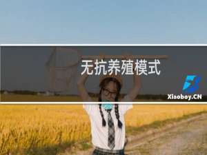 无抗养殖模式