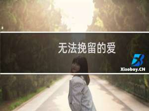 无法挽留的爱(关于无法挽留的爱的简介)