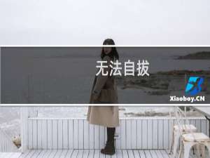 无法自拔(关于无法自拔的简介)