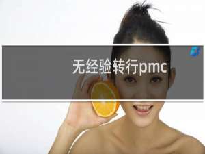 无经验转行pmc