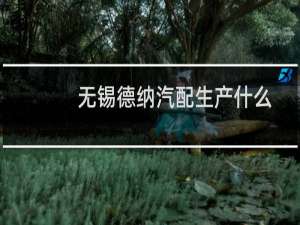 无锡德纳汽配生产什么