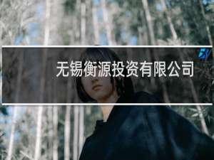 无锡衡源投资有限公司(关于无锡衡源投资有限公司的简介)