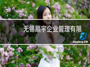 无锡顺宇企业管理有限公司(关于无锡顺宇企业管理有限公司的简介)