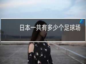 日本一共有多少个足球场