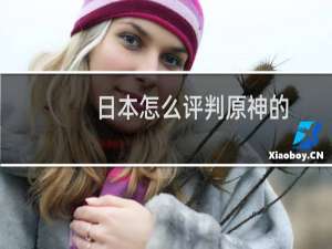 日本怎么评判原神的