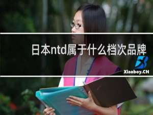 日本ntd属于什么档次品牌