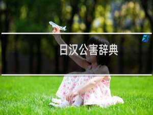 日汉公害辞典(关于日汉公害辞典的简介)