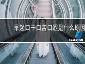 早起口干口苦口涩是什么原因