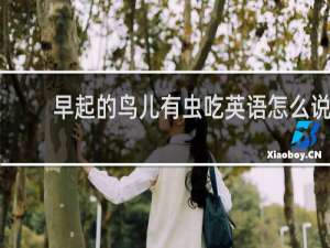 早起的鸟儿有虫吃英语怎么说