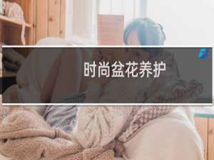 时尚盆花养护(关于时尚盆花养护的简介)