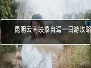 昆明云南映象自驾一日游攻略