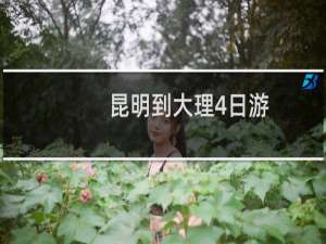 昆明到大理4日游