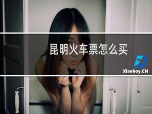 昆明火车票怎么买