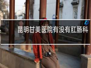 昆明甘美医院有没有肛肠科