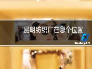 昆明纺织厂在哪个位置