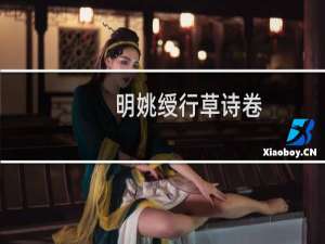 明姚绶行草诗卷(关于明姚绶行草诗卷的简介)