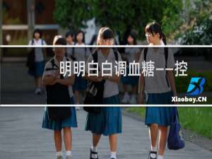 明明白白调血糖——控糖必修九堂课(关于明明白白调血糖——控糖必修九堂课的简介)