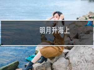明月升海上(关于明月升海上的简介)