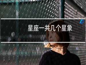 星座一共几个星象