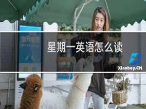 星期一英语怎么读