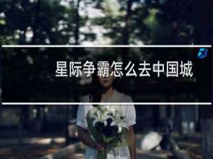 星际争霸怎么去中国城