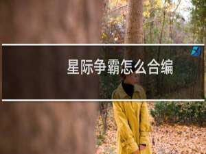 星际争霸怎么合编