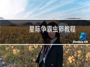 星际争霸虫卵教程
