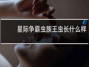 星际争霸虫族王虫长什么样