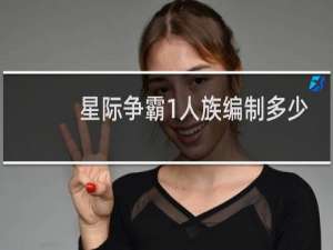 星际争霸1人族编制多少