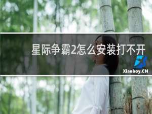 星际争霸2怎么安装打不开
