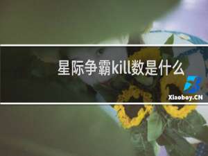 星际争霸kill数是什么