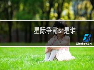 星际争霸sr是谁