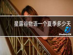 星露谷物语一个夏季多少天