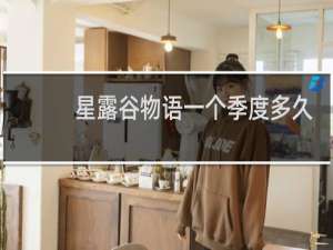 星露谷物语一个季度多久