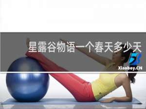 星露谷物语一个春天多少天