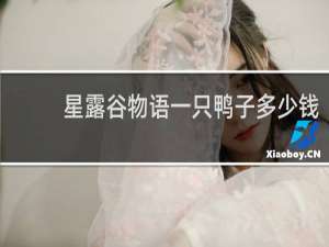 星露谷物语一只鸭子多少钱
