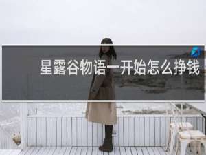 星露谷物语一开始怎么挣钱