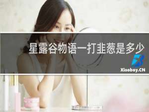 星露谷物语一打韭葱是多少