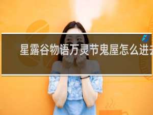 星露谷物语万灵节鬼屋怎么进去